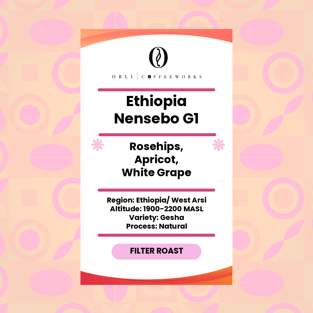 Drip Bag - Single Origin Ethiopia Nensebo Gesha Natural