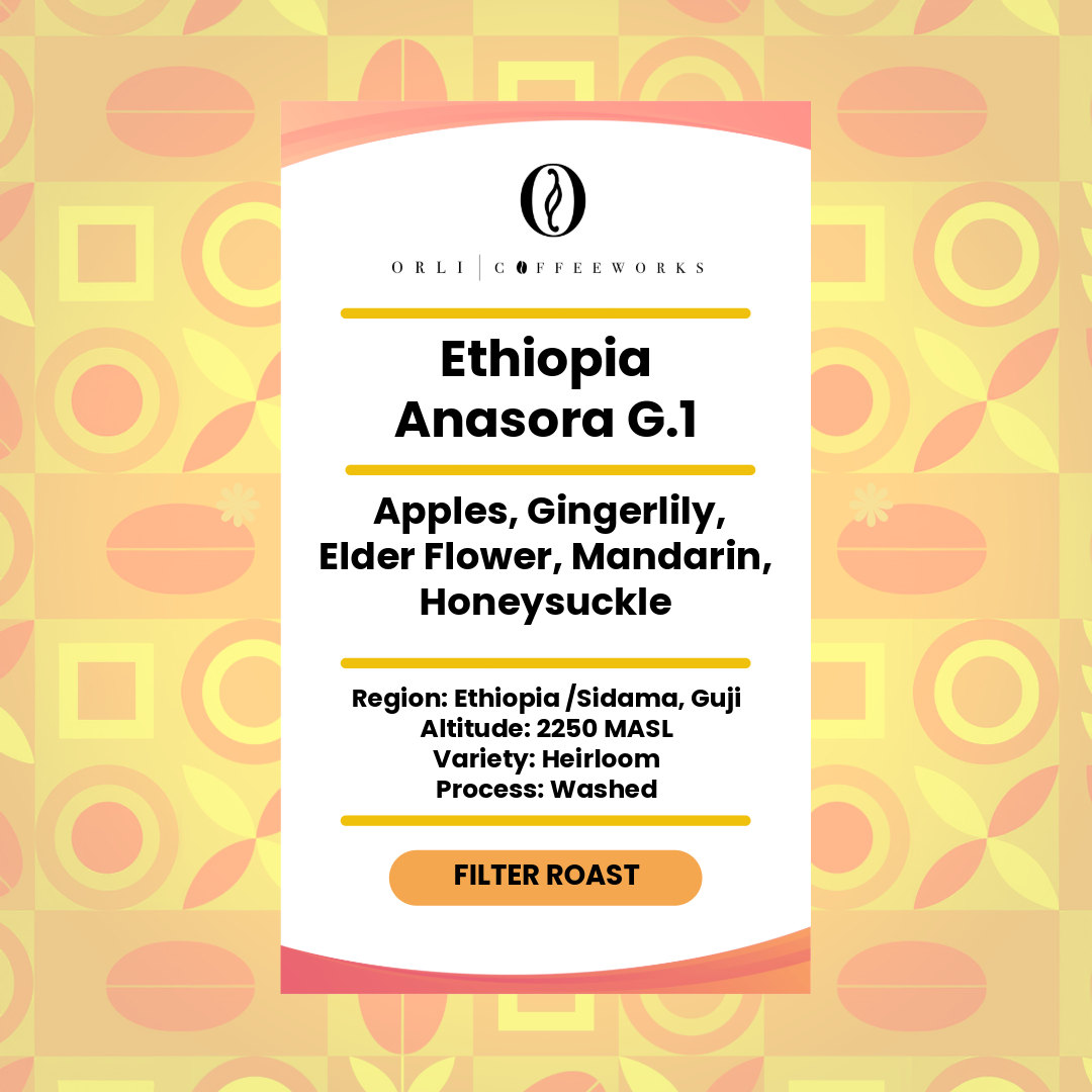 Drip Bag - Single Origin Ethiopia Guji Anasora Washed