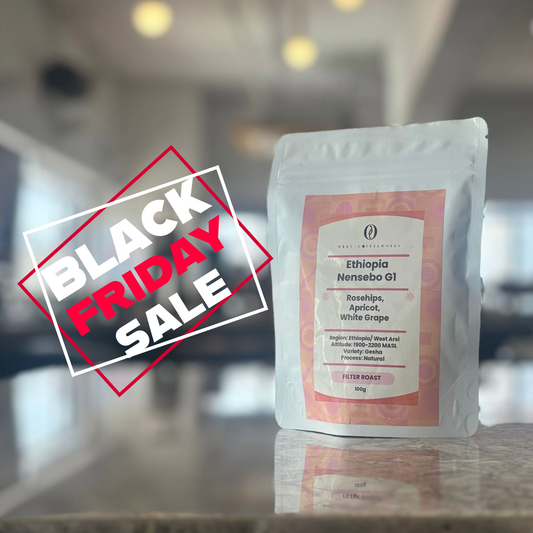 Ethiopia Nensebo Gesha Natural 100g Black Friday Sale