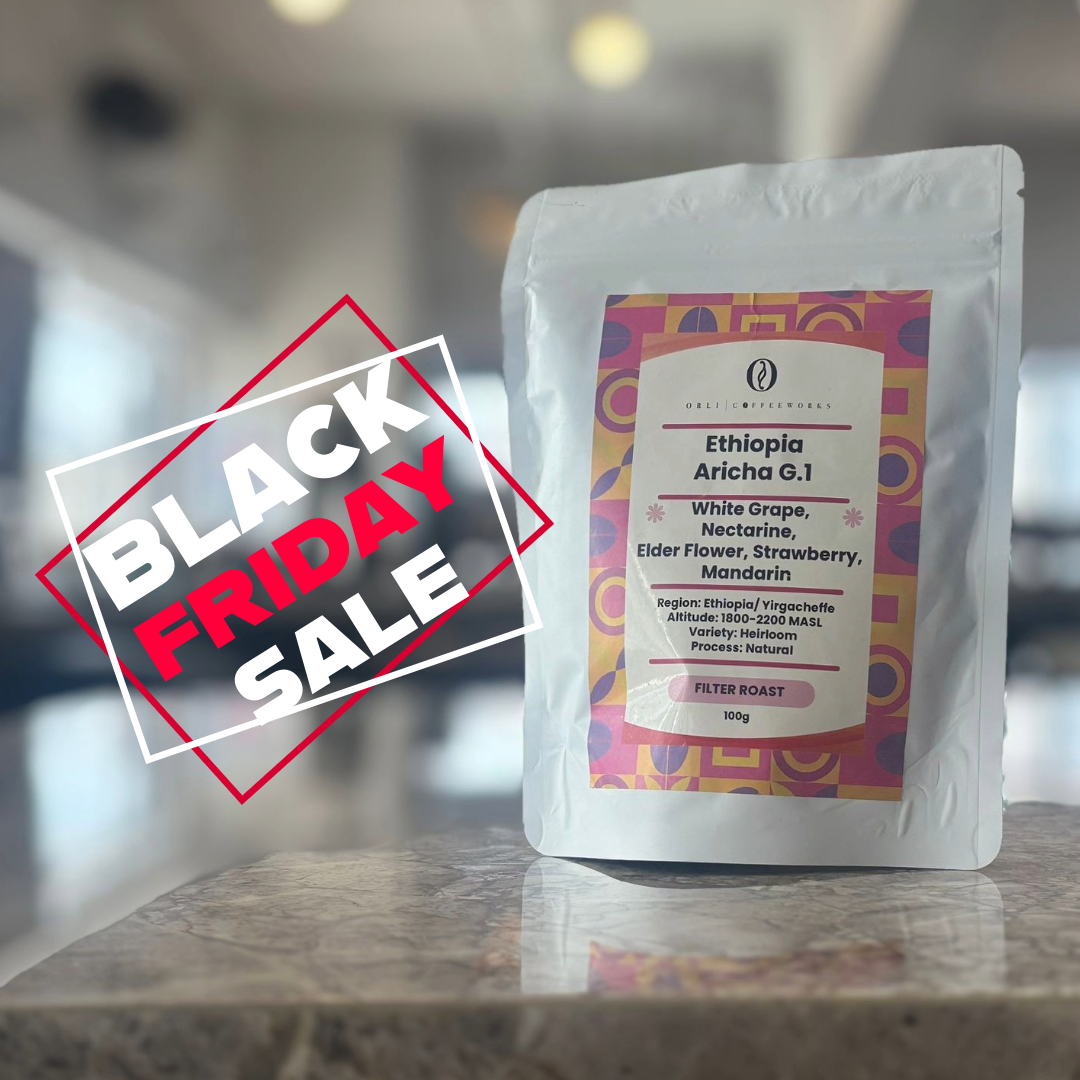 Ethiopia Yirgachefe Aricha Natural 100g Black Friday Sale