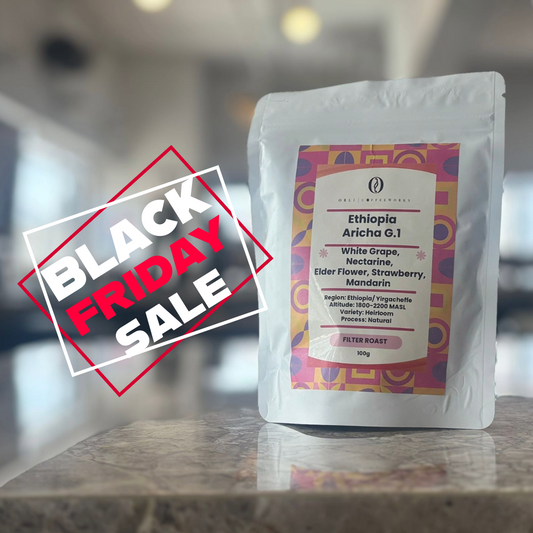 Ethiopia Yirgachefe Aricha Natural 100g Black Friday Sale
