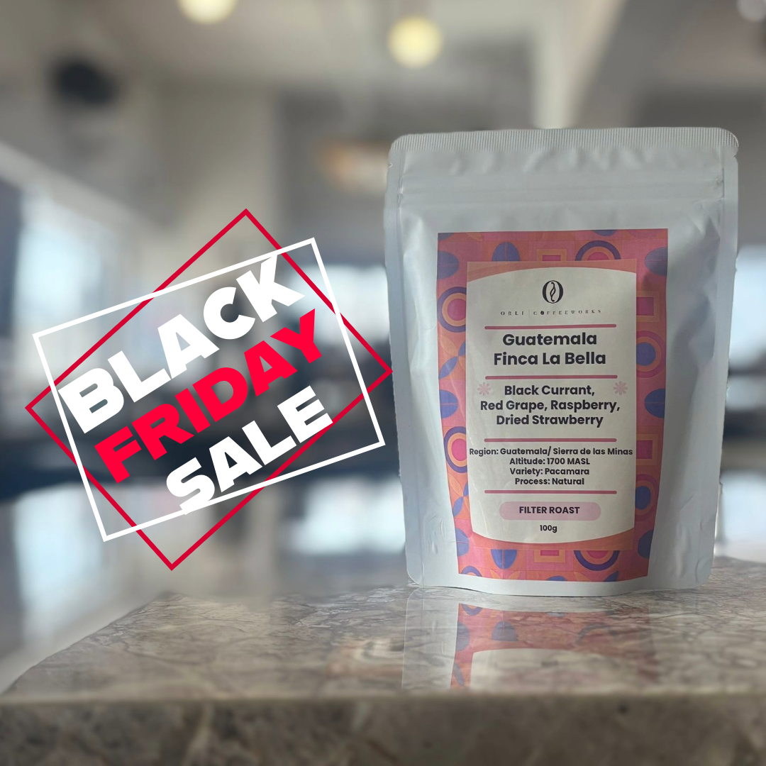 Guatemala Finca La Bella Pacamara Natural 100g Black Friday Sale